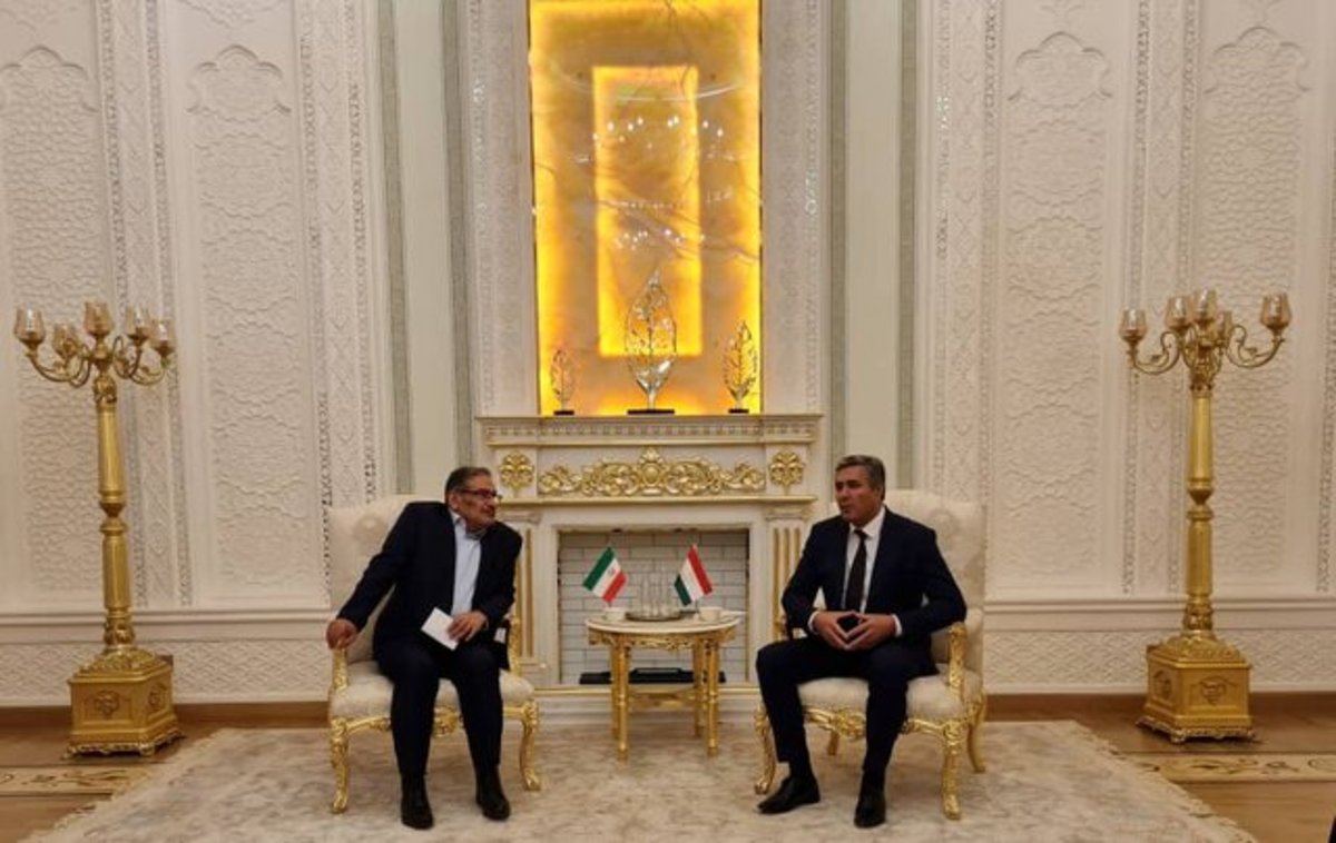 دیدار شمخانی با دبیر شورای امنیت ملی تاجیکستان