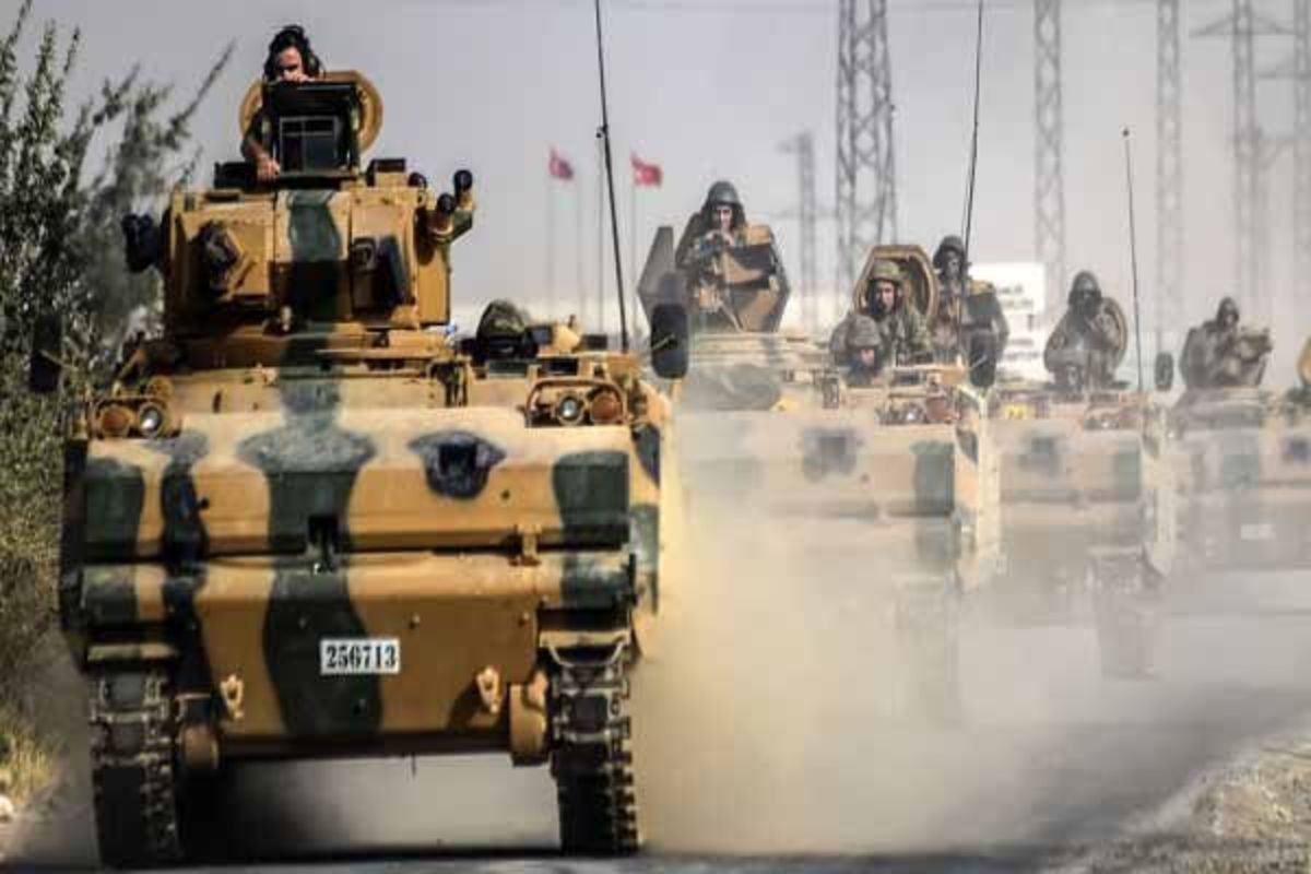 آغاز حمله زمینی ارتش ترکیه به سوریه