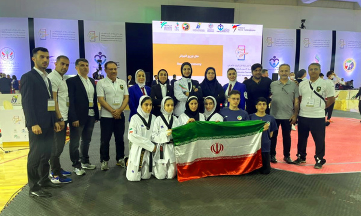 قهرمانی ایران در مسابقات پاراتکواندو امارات
