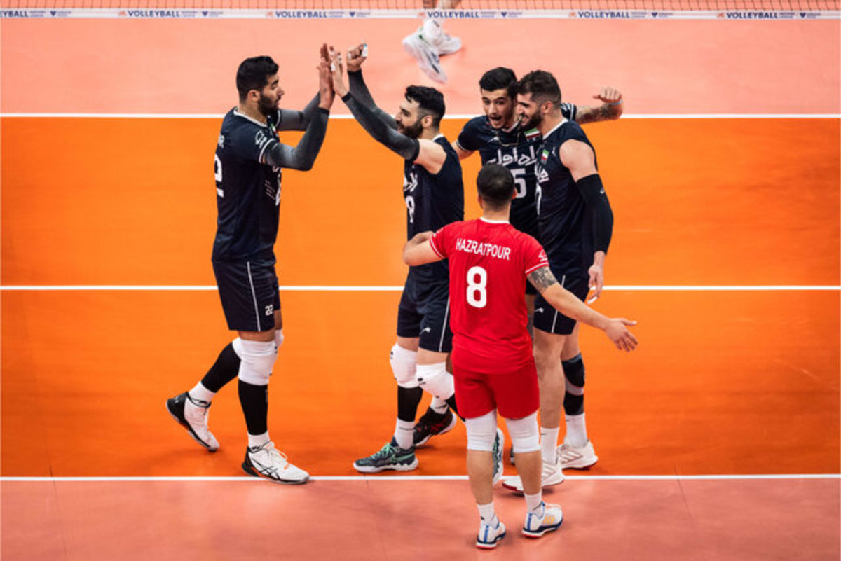 صعود والیبال ایران به دور نهایی لیگ ملت‌ها