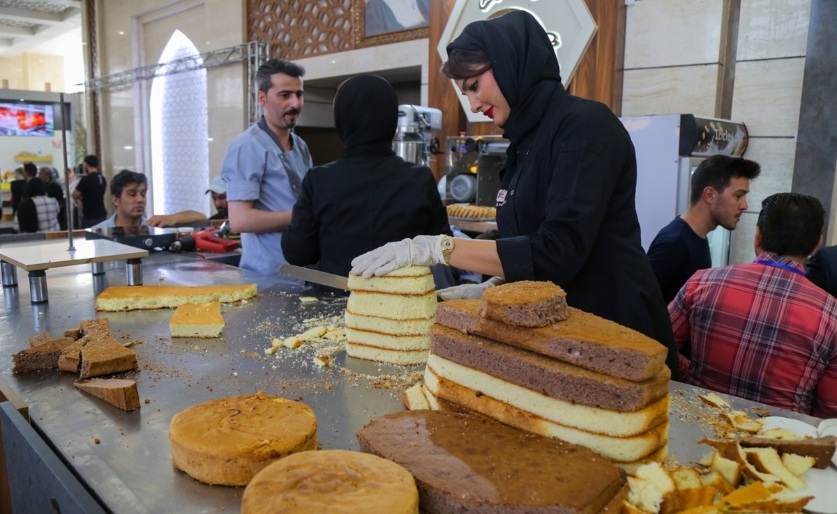 تصاویر| جشنواره شیرینی و کیک‌های تجسمی