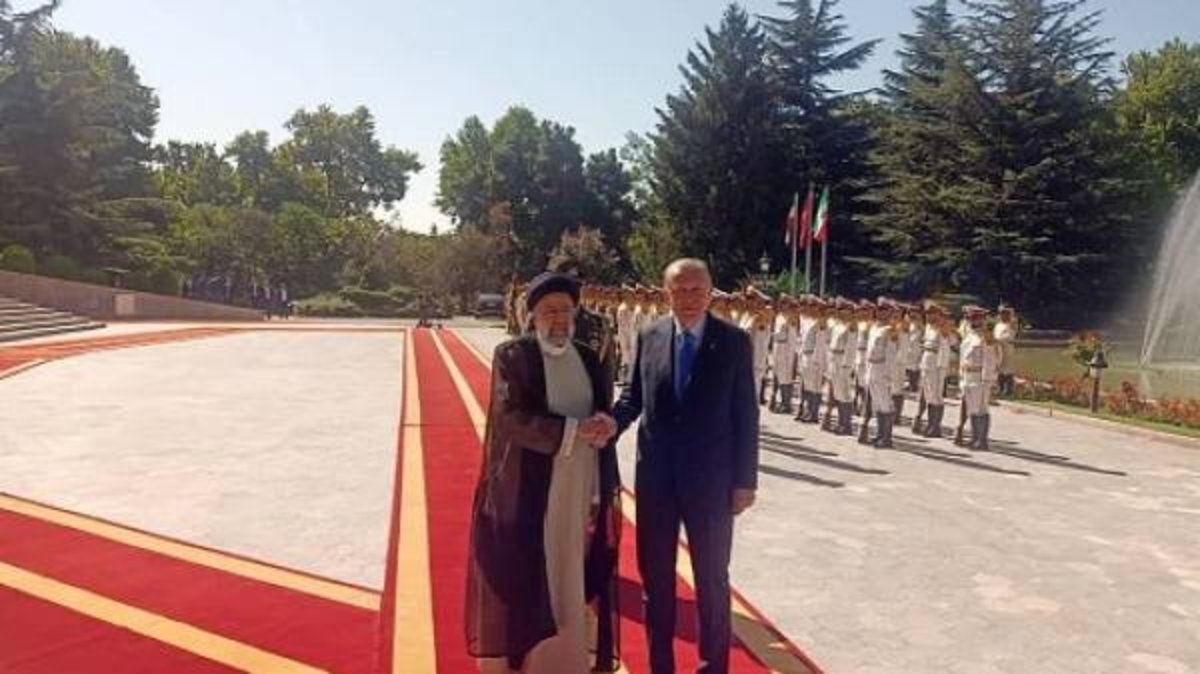 استقبال رسمی رئیسی از اردوغان