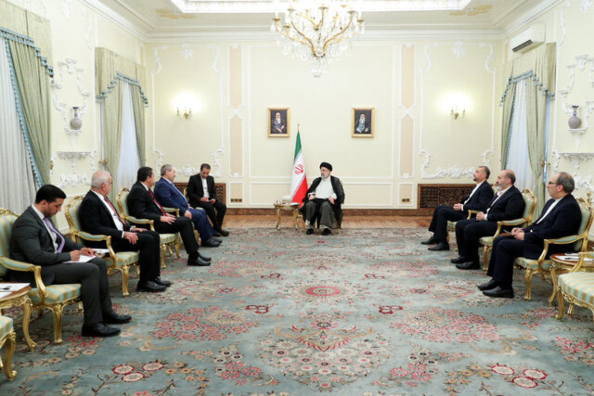 جزئیاتی از دیدار وزیر امور خارجه سوریه با رئیسی