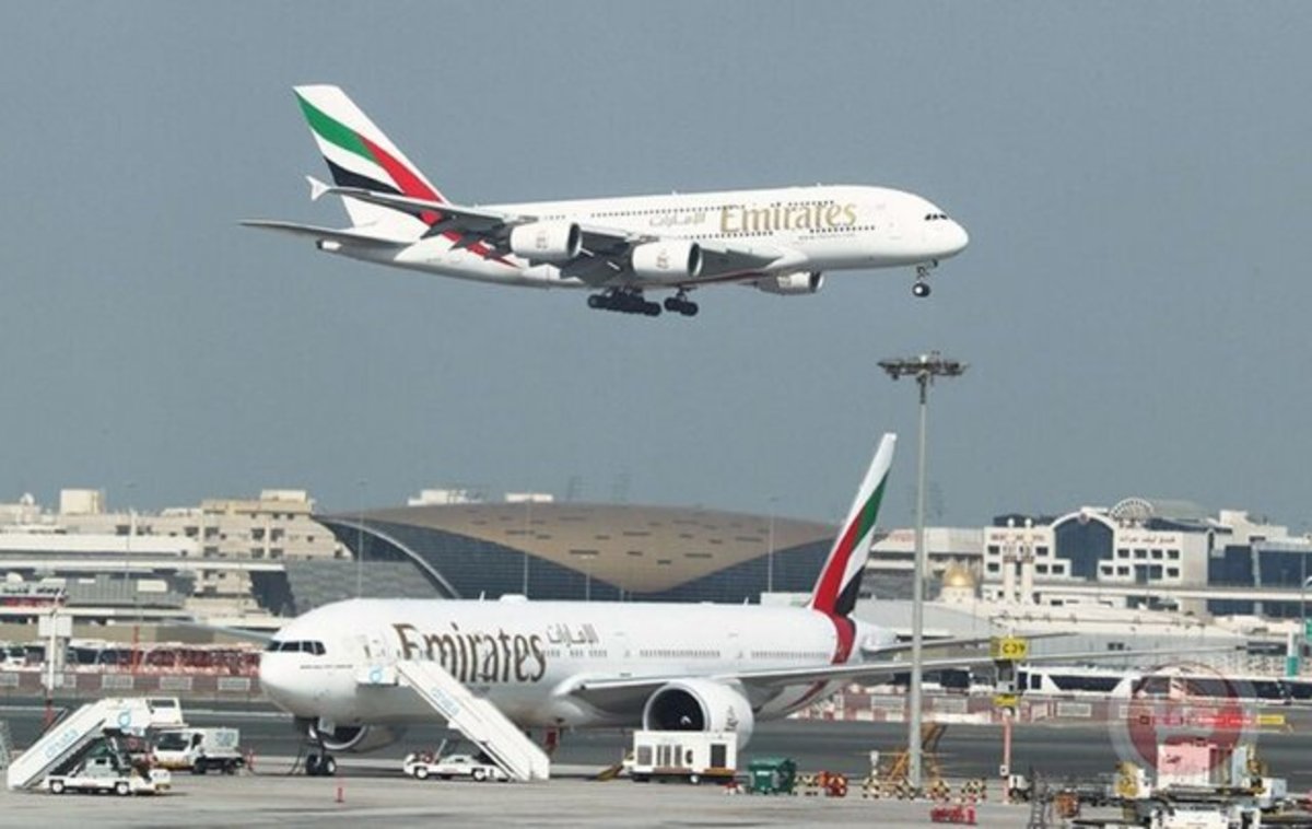 اولین پرواز رسمی هواپیمایی امارات از دوبی به تل‌آویو