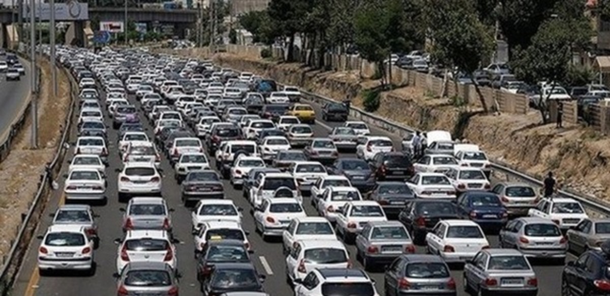 بارش باران در برخی از محورهای شمالی/ترافیک پرحجم در ۵ جاده