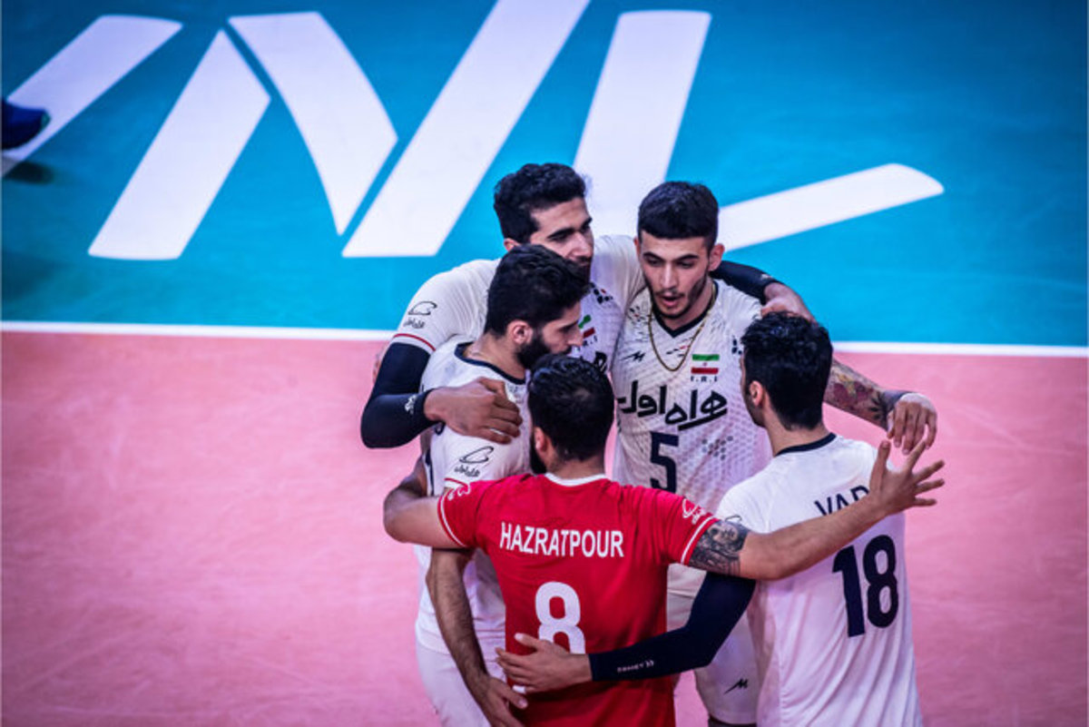 لیگ ملت‌های ۲۰۲۲/ پیروزی والیبال ایران مقابل کانادا