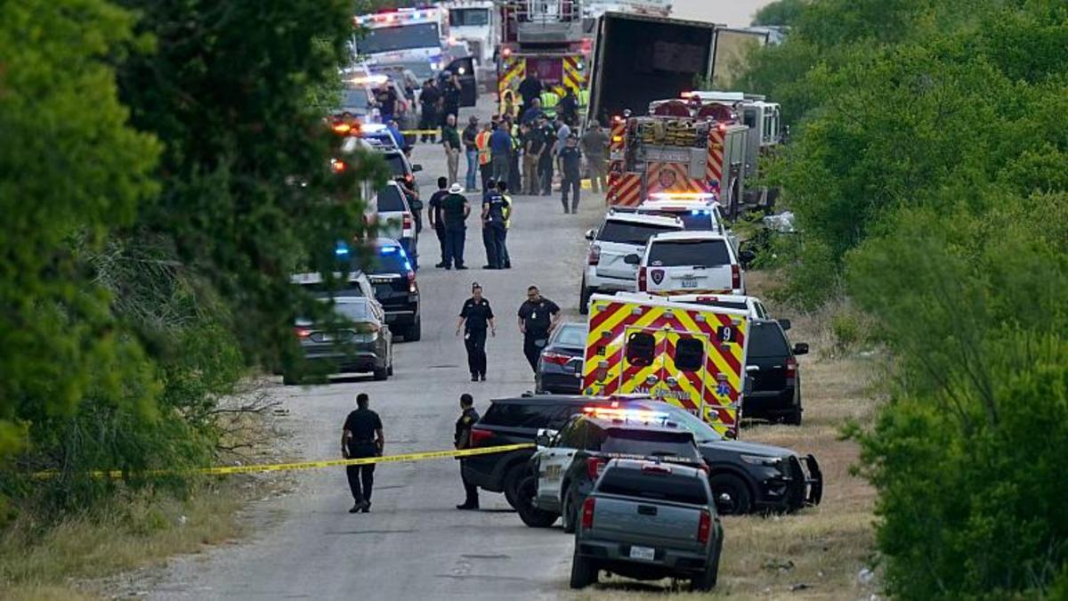 تراژدی مهاجران اینبار در تگزاس؛ ۴۶ جسد در یک تریلی رها شده کشف شد