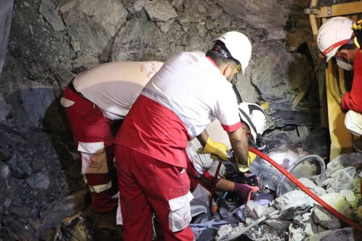 دومین جسد حادثه ریزش معدن ارزوئیه پیدا شد