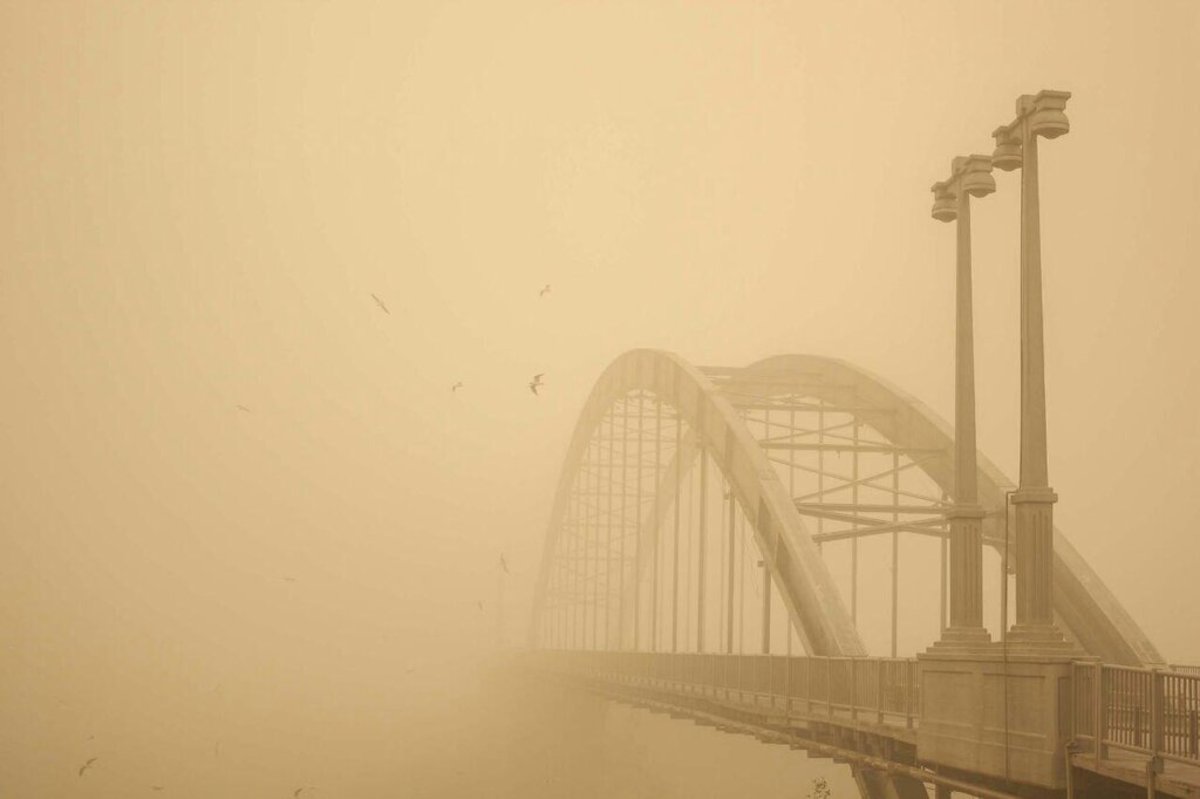 طوفان خاک، ۵۴۱ خوزستانی را راهی بیمارستان‌ها کرد