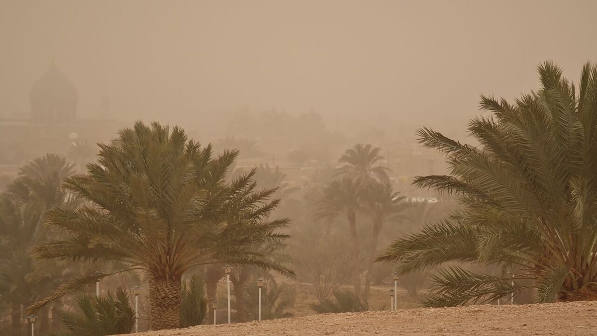 ۲۱ مصدوم حاصل طوفان شدید در بهبهان خوزستان