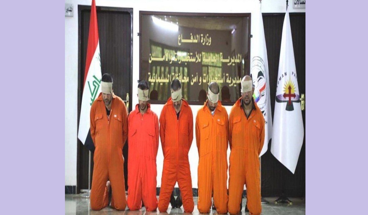 عراق: دستگیری ۵ تروریست خطرناک در سلیمانیه