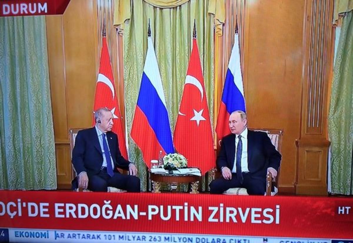 دیدار اردوغان و پوتین در سوچی
