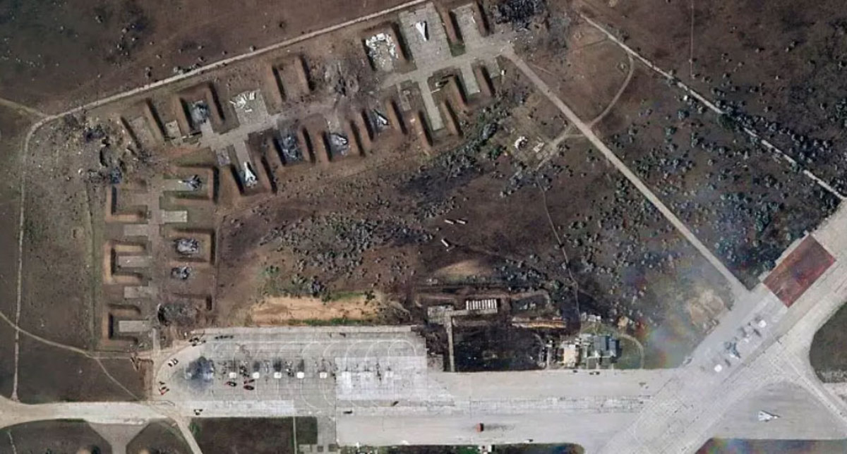 اوکراین: ۹ فروند جنگنده روسیه در کریمه منهدم شد