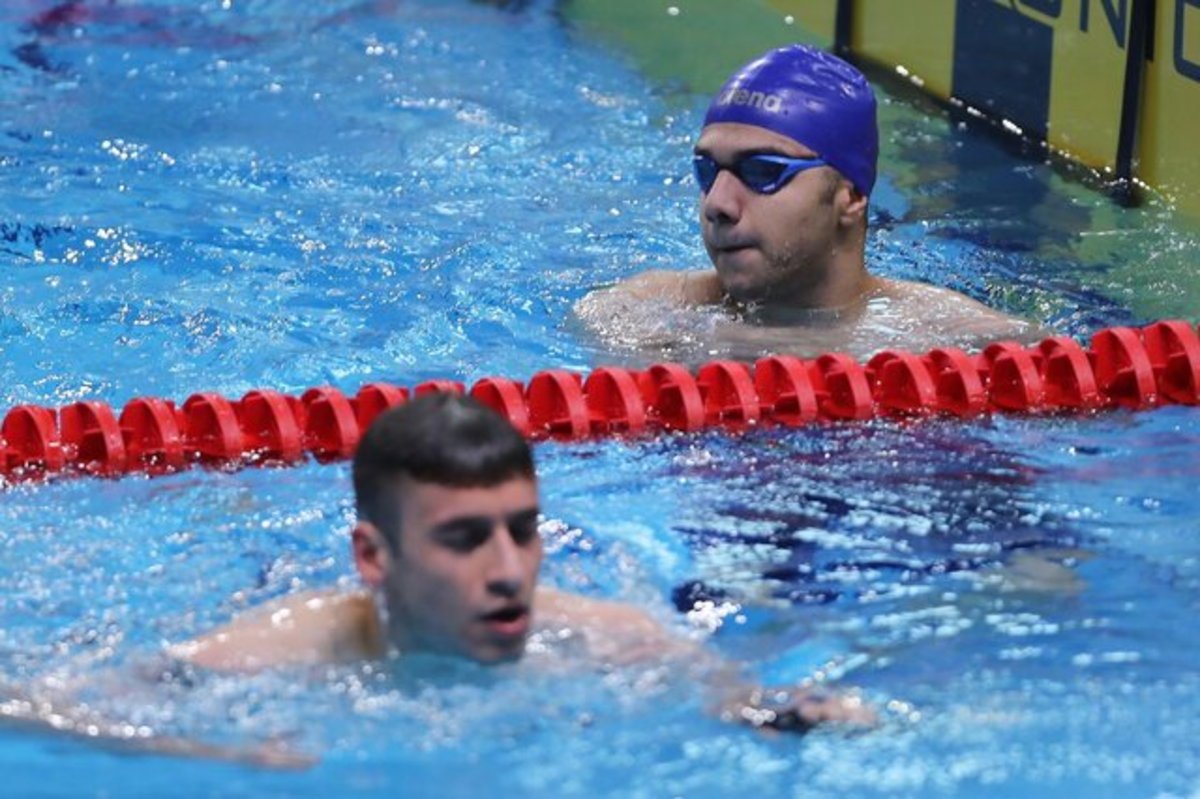 شناگر ایران در ۵۰ متر کرال ششم شد