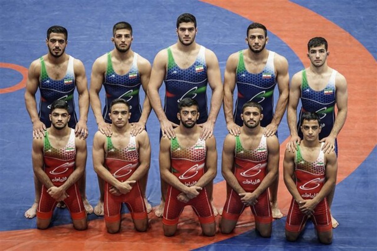 قهرمانی زودهنگام کشتی آزاد جوانان ایران