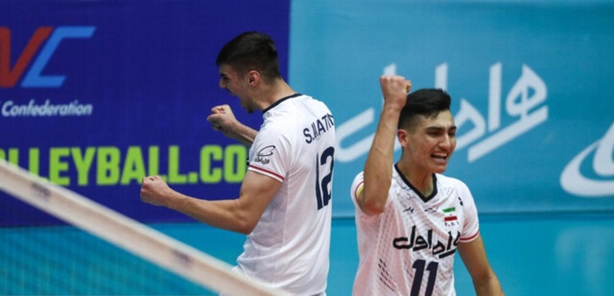 پیروزی والیبالیست‌های نوجوان ایران مقابل کویت