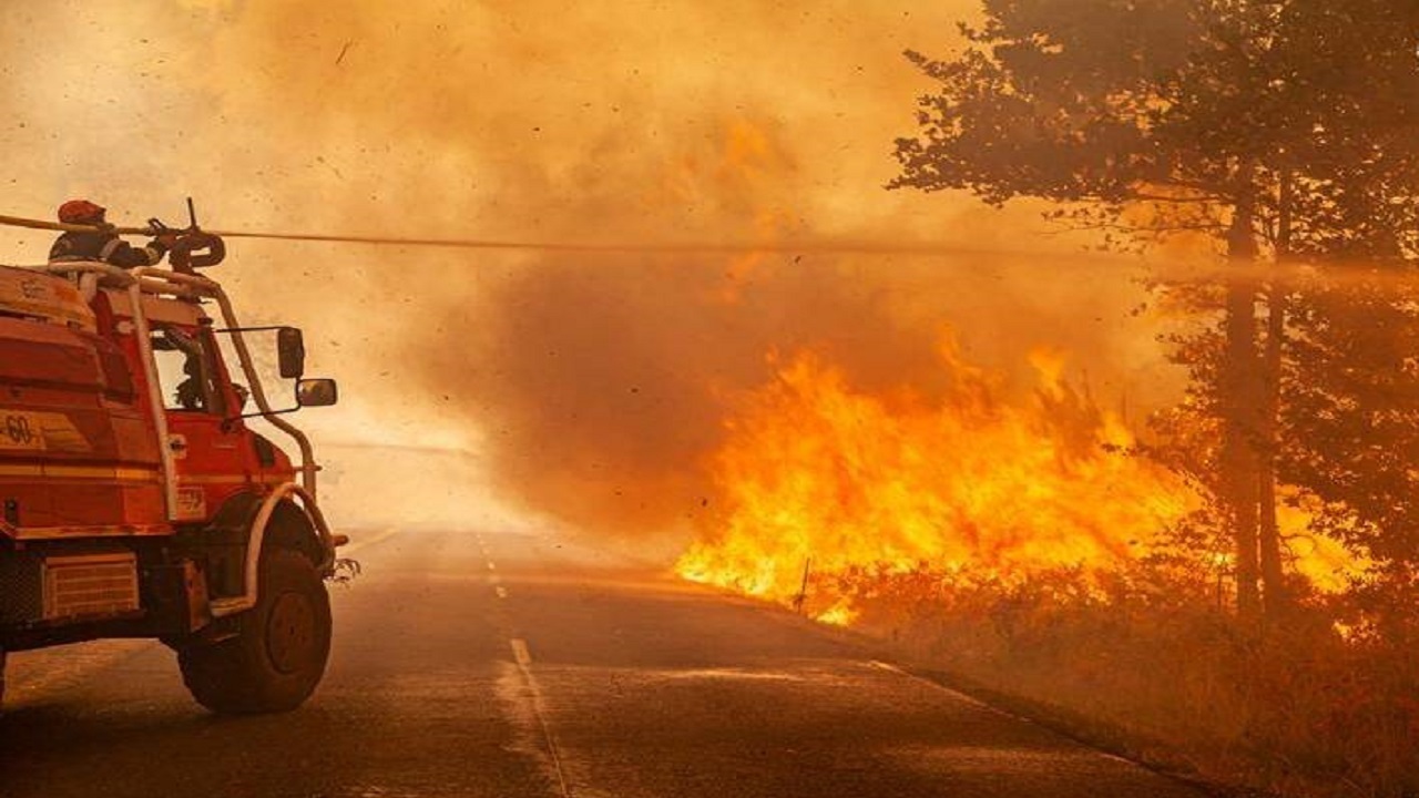 فیلم| اسپانیا در آتش
