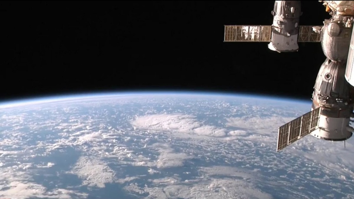 فیلم| نمایی از کره زمین در یک ایستگاه فضایی