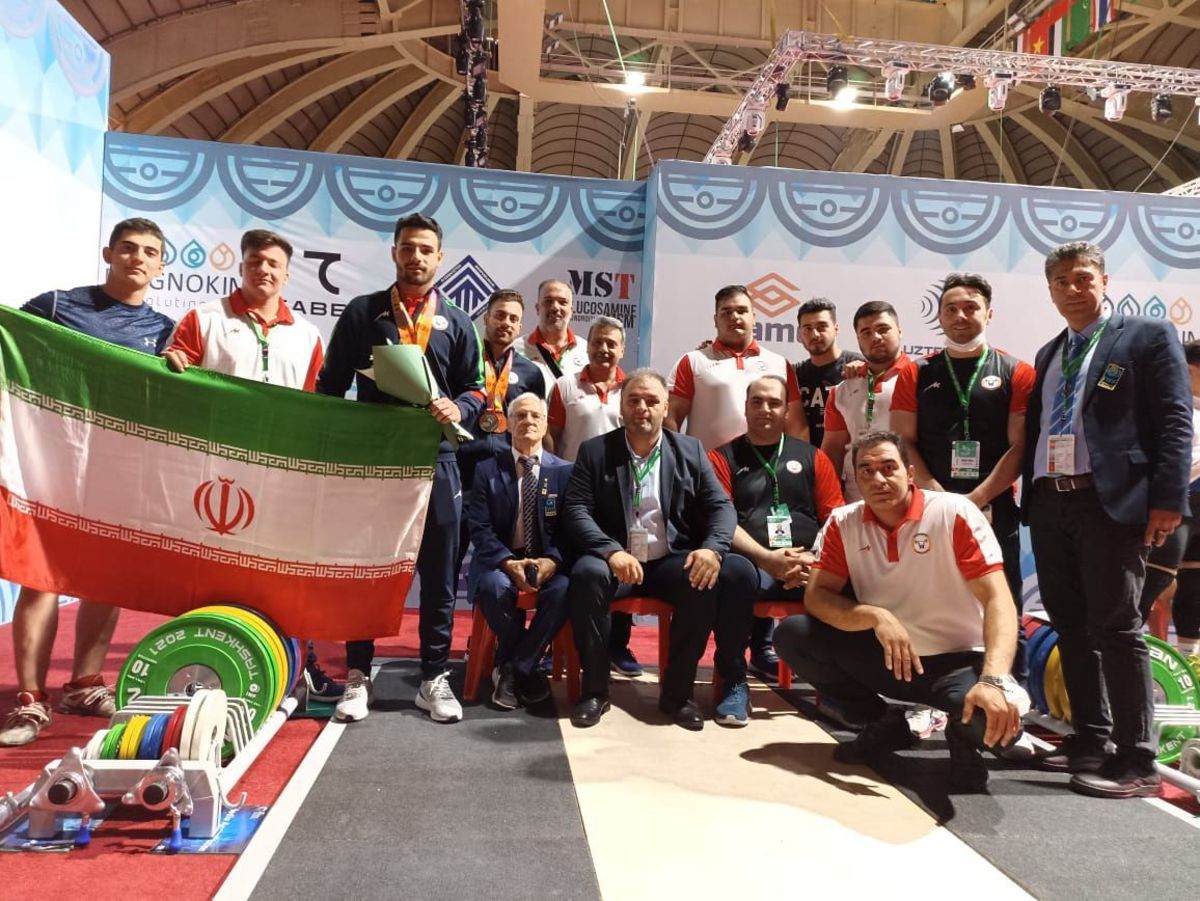 جوانان وزنه‌برداری ایران نایب قهرمان آسیا شدند