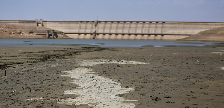 تصاویر| وضعیت بحرانی سد اکباتان همدان