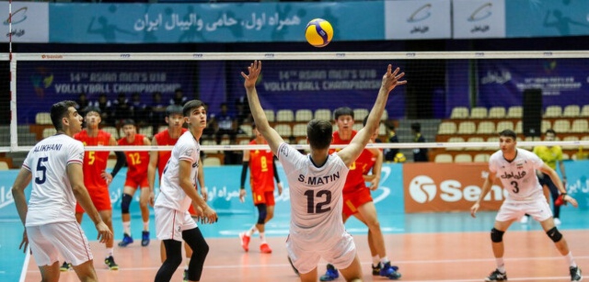 صعود تیم ملی والیبال نوجوانان ایران به فینال آسیا