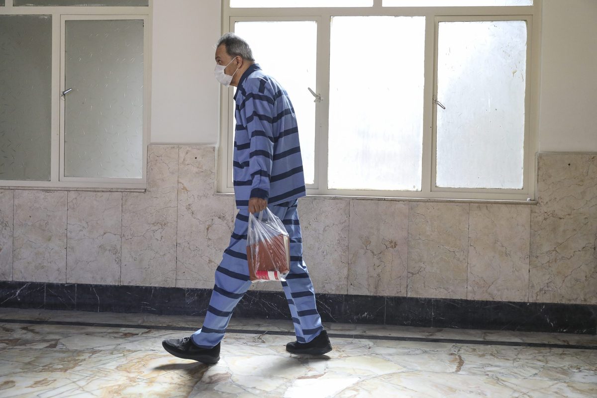 تصاویر| ششمین جلسه دادگاه جمشید شارمهد