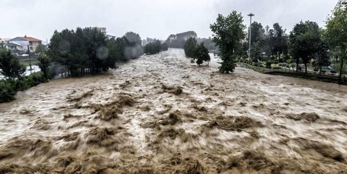 سیل مازندران/ سیل در چالوس ۳ فوتی برجای گذاشت