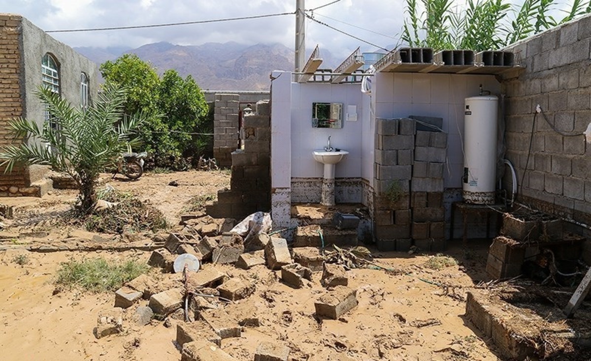 تصاویر| خسارات سیل در روستای زین آباد شهرستان داراب