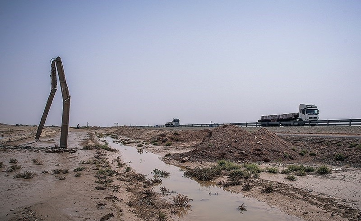 تصاویر| خسارت سیل و طوفان در روستای جعفرآباد قم