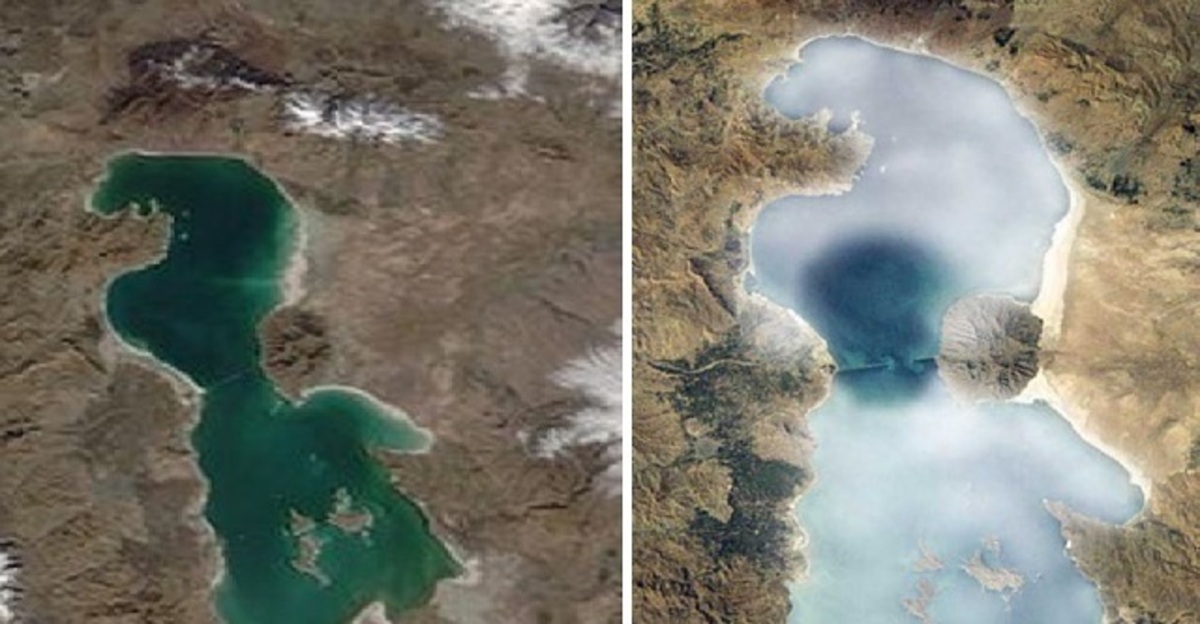 آیا دریاچه ارومیه به‌طور کامل خشک شده‌؟