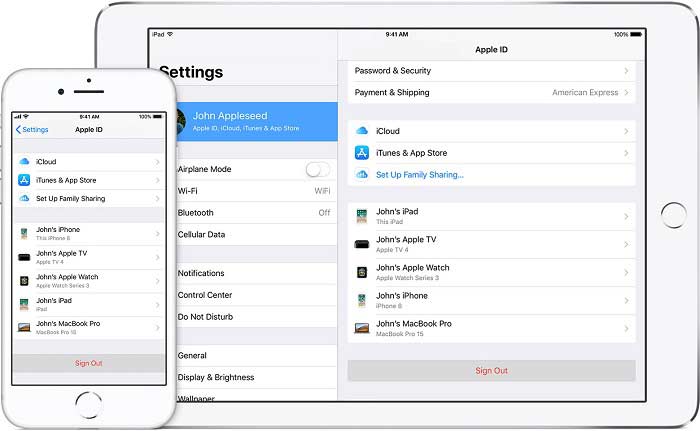 آموزش جایگزین کردن اپل ایدی جدید