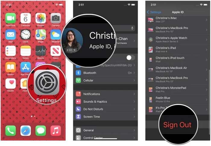 نحوه تغییر اپل ایدی در گوشی آیفون