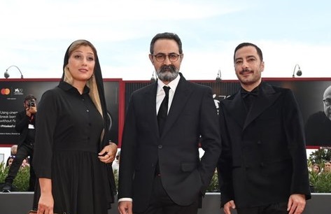 تصاویر| نوید محمدزاده و دایانا حبیبی روی فرش قرمز ونیز