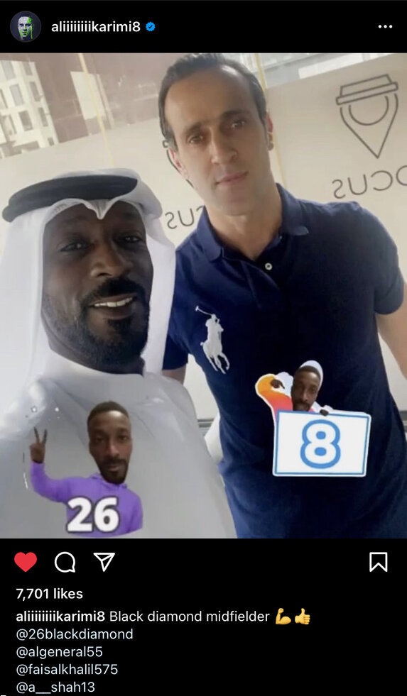 عکس| علی کریمی در امارات؛ خبر مهاجرت جادوگر جدی است؟ عکس| علی کریمی در امارات؛ خبر مهاجرت جادوگر جدی است؟