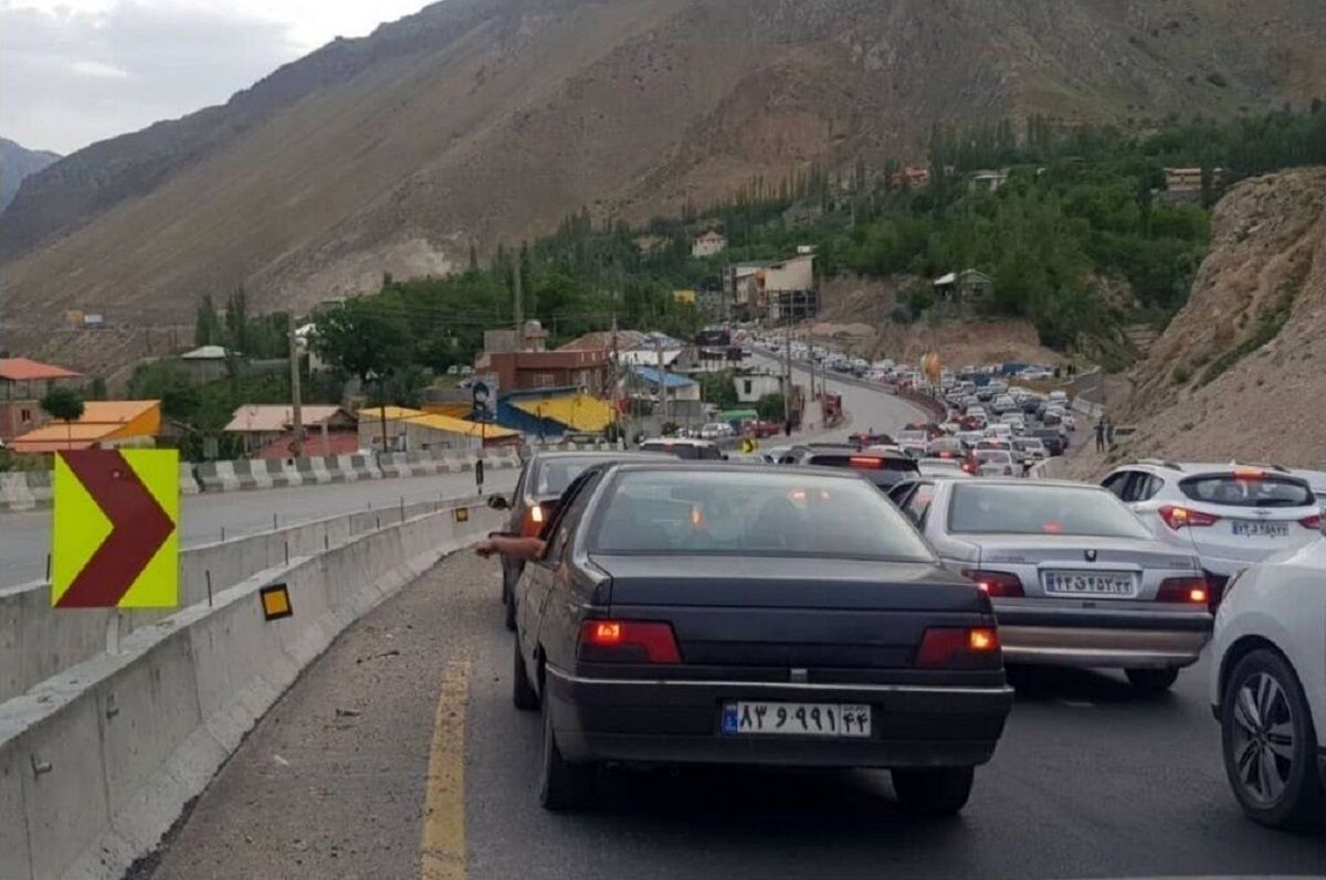 ترافیک نیمه‌سنگین در جاده‌های شمالی