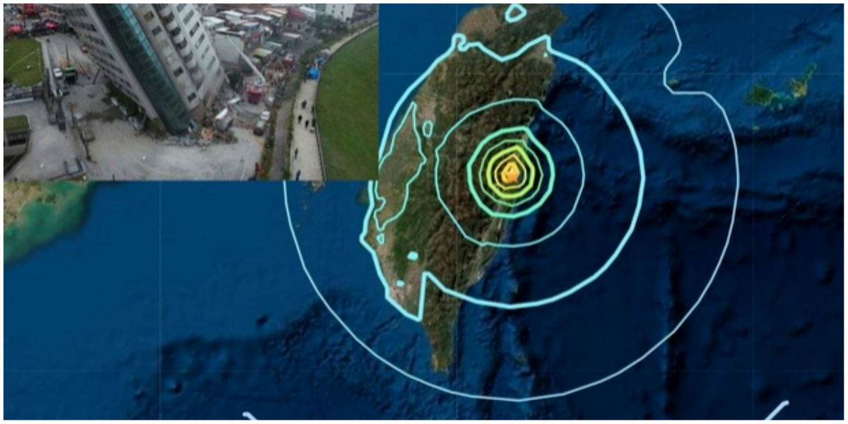 جزئیات زلزله شدید ۷.۲ ریشتری تایوان