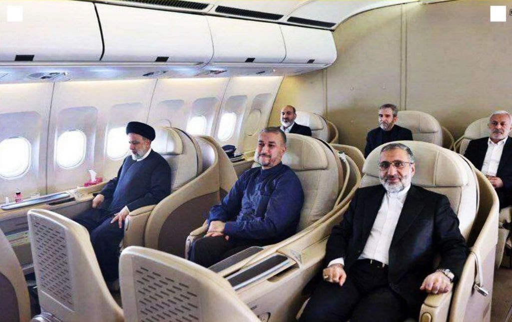 عکس| رئیسی و همراهان در راه نیویورک