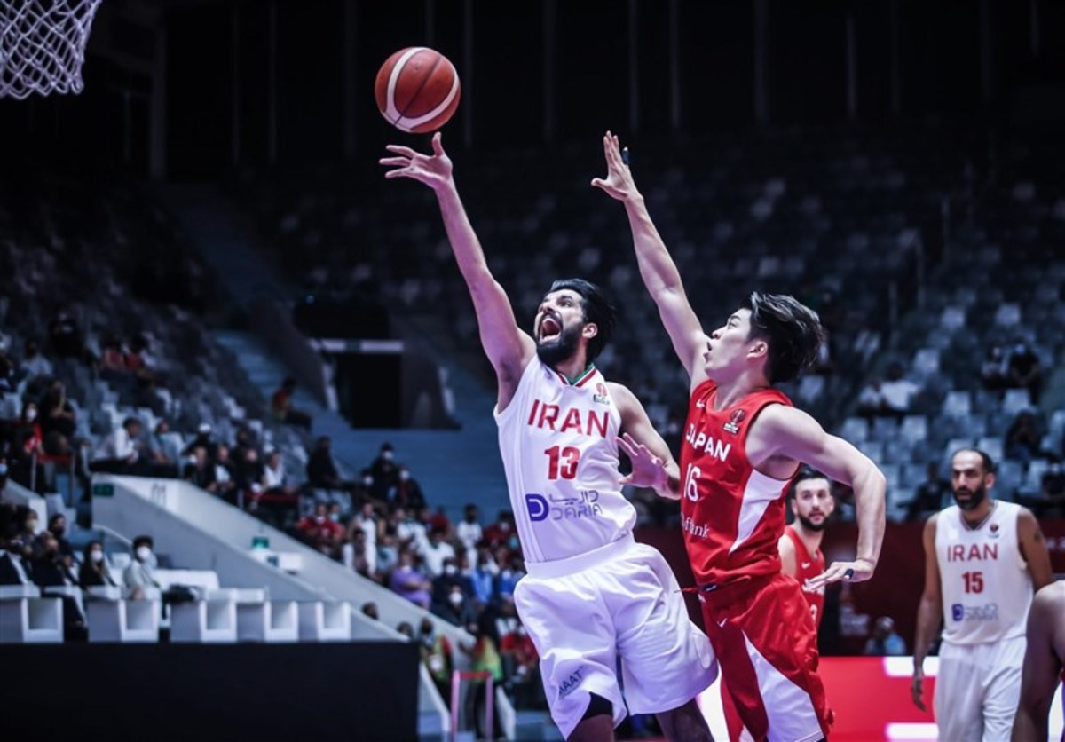 بسکتبال انتخابی جام جهانی/ پیروزی ارزشمند ایران مقابل ژاپن