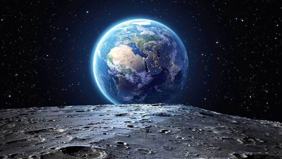 فیلم| تایم لپس دیدنی از بالا آمدن کره زمین بر فراز ماه