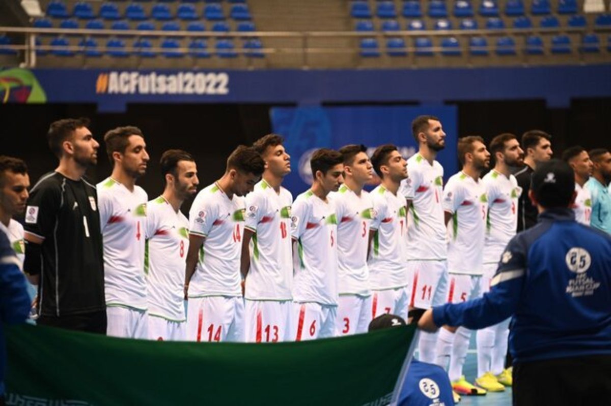 اعلام ترکیب تیم ملی فوتسال ایران برابر لبنان