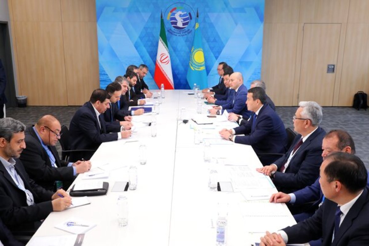 جزئیاتی از دیدار مخبر با نخست وزیر قزاقستان
