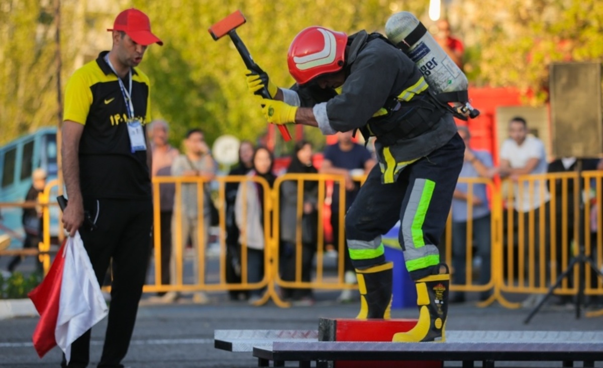 تصاویر| المپیاد عملیاتی ورزشی آتش نشانان کشور