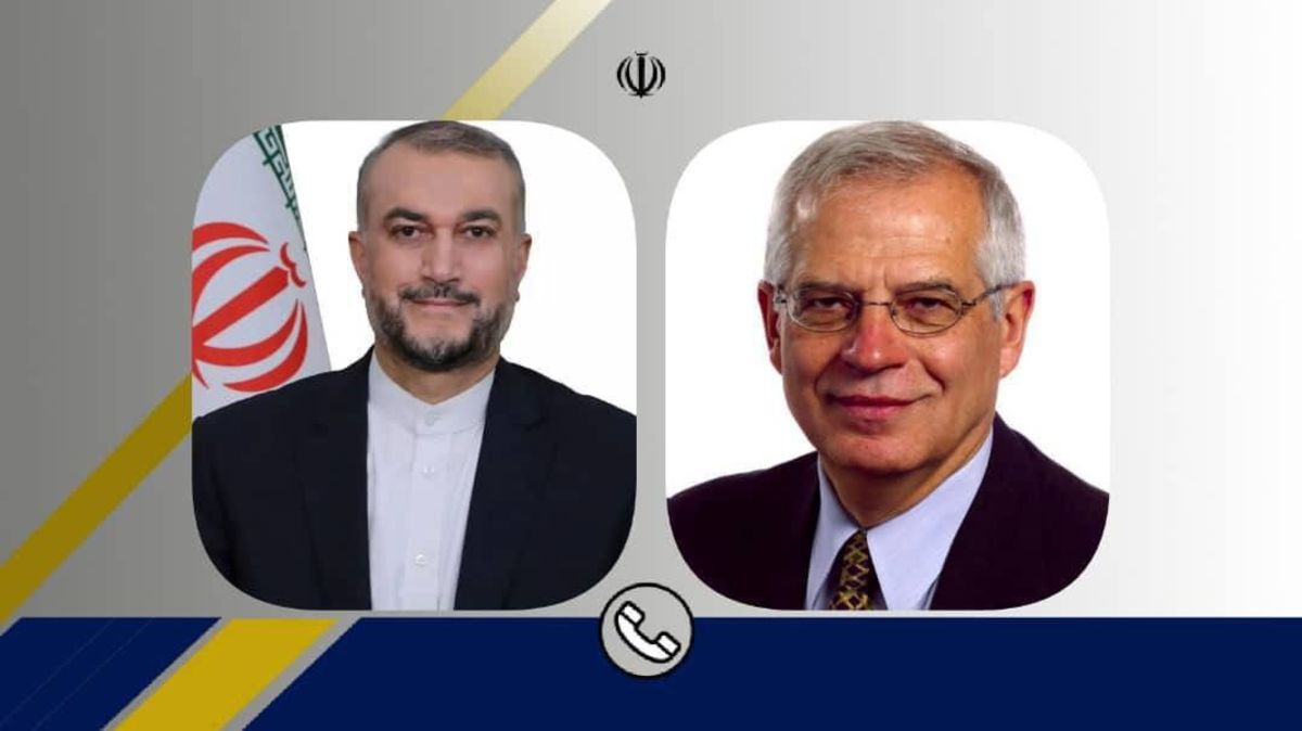 امیرعبداللهیان در گفتگو با بورل: ایران از پشتوانه قوی مردمی و دموکراسی کارآمد برخوردار است