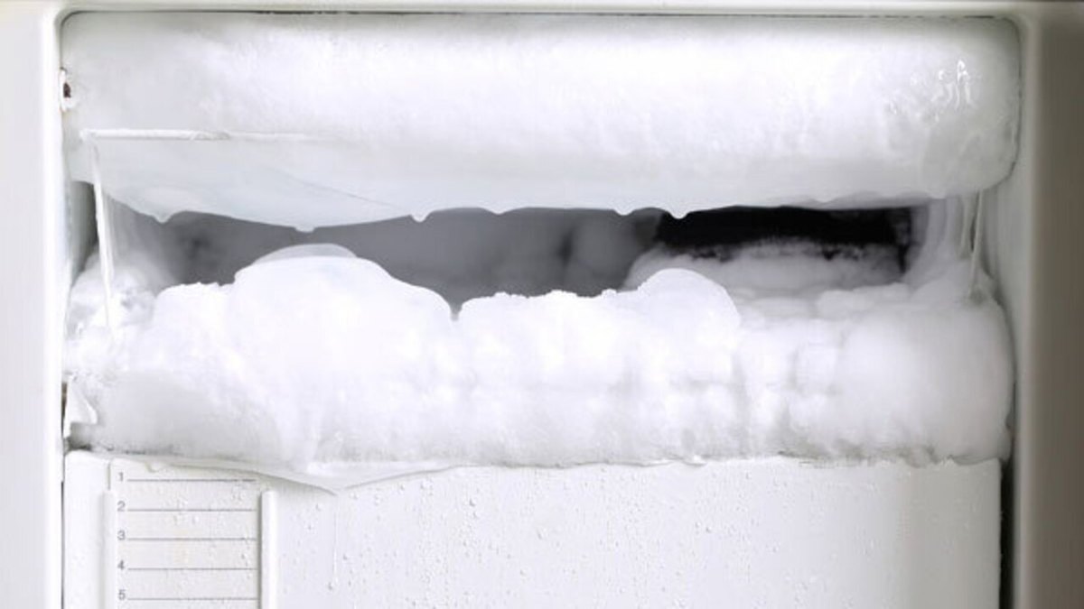 فیلم| علت به وجود آمدن برفک در فریزر