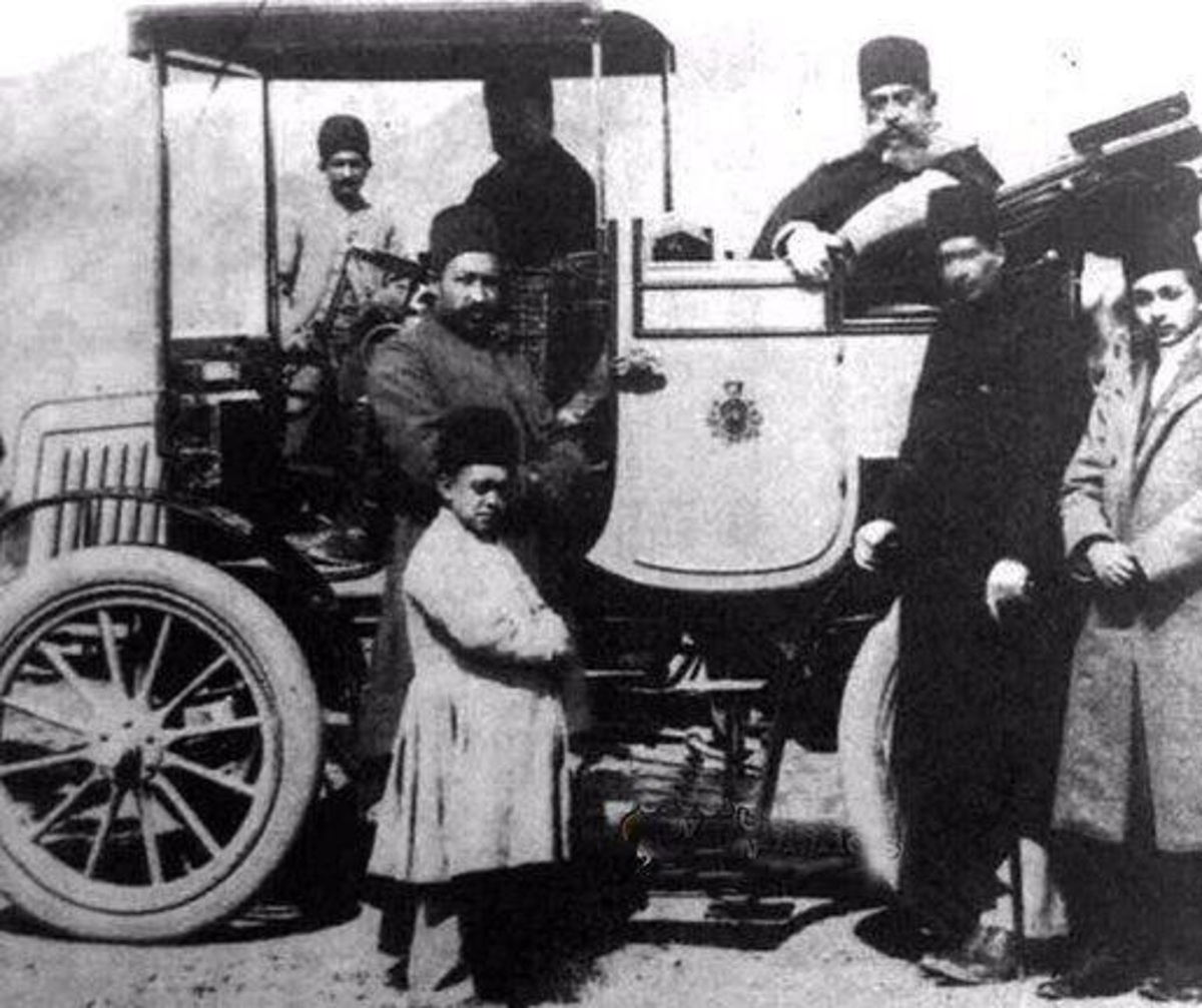عکس l اولین خودرویی که وارد ایران شد