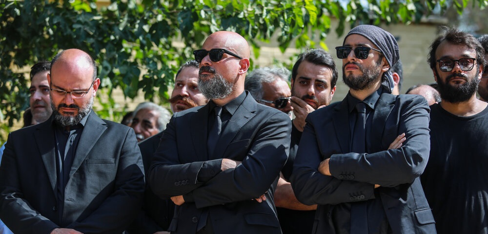 تصاویر| مراسم خاکسپاری امین تارخ