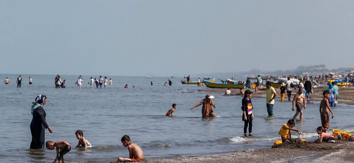 تصاویر| تعطیلات آخر هفته در ساحل گیلان