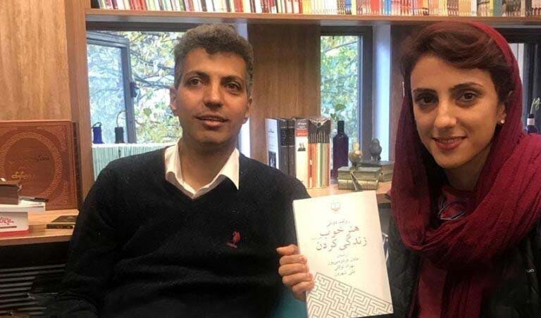 عکس| دیدار الناز رکابی و عادل فردوسی‌پور