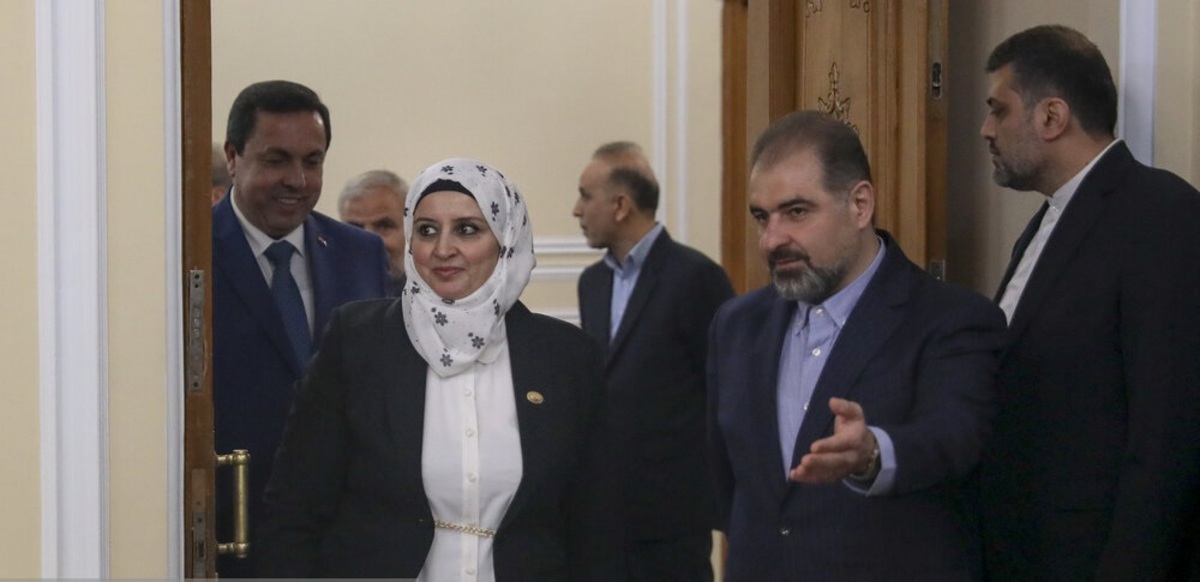 تصاویر| دیدار هیات پارلمانی سوریه با قالیباف