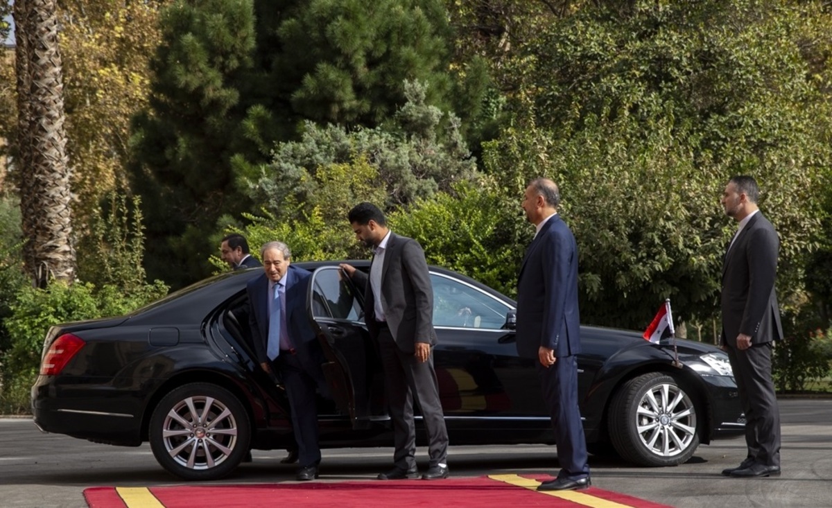 تصاویر| دیدار وزرای خارجه ایران و سوریه